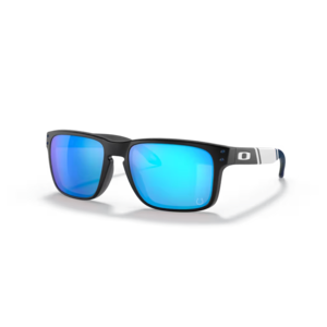 Oakley Indianapolis Colts Holbrook Glasses - Prizm Sapphire Lens - Matte Black Frame